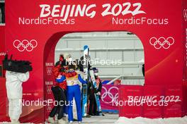 07.02.2022, Beijing, China (CHN): Abigail Strate (CAN) - XXIV. Olympic Winter Games Beijing 2022, ski jumping men and women, mixed team HS106, Beijing (CHN). www.nordicfocus.com. © Thibaut/NordicFocus. Every downloaded picture is fee-liable.