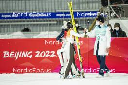 07.02.2022, Beijing, China (CHN): Ursa Bogataj (SLO) - XXIV. Olympic Winter Games Beijing 2022, ski jumping men and women, mixed team HS106, Beijing (CHN). www.nordicfocus.com. © Thibaut/NordicFocus. Every downloaded picture is fee-liable.