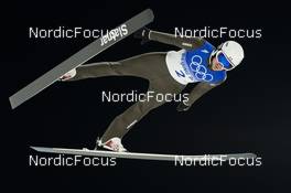 07.02.2022, Beijing, China (CHN): Mackenzie Boyd-Clowes (CAN) - XXIV. Olympic Winter Games Beijing 2022, ski jumping men and women, mixed team HS106, Beijing (CHN). www.nordicfocus.com. © Thibaut/NordicFocus. Every downloaded picture is fee-liable.