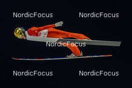 14.02.2022, Beijing, China (CHN): Dominik Peter (SUI) - XXIV. Olympic Winter Games Beijing 2022, ski jumping men, team HS140, Beijing (CHN). www.nordicfocus.com. © Thibaut/NordicFocus. Every downloaded picture is fee-liable.