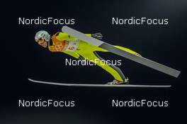 14.02.2022, Beijing, China (CHN): Dawid Kubacki (POL) - XXIV. Olympic Winter Games Beijing 2022, ski jumping men, team HS140, Beijing (CHN). www.nordicfocus.com. © Thibaut/NordicFocus. Every downloaded picture is fee-liable.