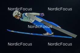 14.02.2022, Beijing, China (CHN): Patrick Gasienica (USA) - XXIV. Olympic Winter Games Beijing 2022, ski jumping men, team HS140, Beijing (CHN). www.nordicfocus.com. © Thibaut/NordicFocus. Every downloaded picture is fee-liable.