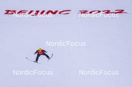 04.02.2022, Beijing, China (CHN): Daniel Tschofenig (AUT) - XXIV. Olympic Winter Games Beijing 2022, ski jumping men, training, Beijing (CHN). www.nordicfocus.com. © Thibaut/NordicFocus. Every downloaded picture is fee-liable.