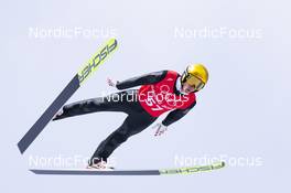 04.02.2022, Beijing, China (CHN): Daniel Huber (AUT) - XXIV. Olympic Winter Games Beijing 2022, ski jumping men, training, Beijing (CHN). www.nordicfocus.com. © Thibaut/NordicFocus. Every downloaded picture is fee-liable.