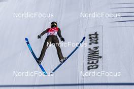 05.02.2022, Beijing, China (CHN): Fatih Arda Ipcioglu (TUR) - XXIV. Olympic Winter Games Beijing 2022, ski jumping men, training, Beijing (CHN). www.nordicfocus.com. © Thibaut/NordicFocus. Every downloaded picture is fee-liable.