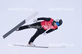 04.02.2022, Beijing, China (CHN): Antti Aalto (FIN) - XXIV. Olympic Winter Games Beijing 2022, ski jumping men, training, Beijing (CHN). www.nordicfocus.com. © Thibaut/NordicFocus. Every downloaded picture is fee-liable.