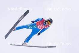 04.02.2022, Beijing, China (CHN): Decker Dean (USA) - XXIV. Olympic Winter Games Beijing 2022, ski jumping men, training, Beijing (CHN). www.nordicfocus.com. © Thibaut/NordicFocus. Every downloaded picture is fee-liable.