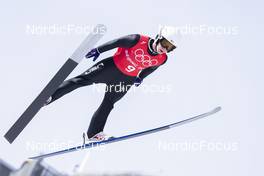 04.02.2022, Beijing, China (CHN): Patrick Gasienica (USA) - XXIV. Olympic Winter Games Beijing 2022, ski jumping men, training, Beijing (CHN). www.nordicfocus.com. © Thibaut/NordicFocus. Every downloaded picture is fee-liable.