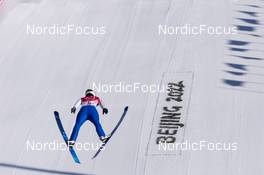 05.02.2022, Beijing, China (CHN): Patrick Gasienica (USA) - XXIV. Olympic Winter Games Beijing 2022, ski jumping men, training, Beijing (CHN). www.nordicfocus.com. © Thibaut/NordicFocus. Every downloaded picture is fee-liable.