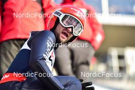 11.03.2022, Vikersund, Norway (NOR): Markus Eisenbichler (GER) - FIS world championships ski flying men, individual HS240, Vikersund (NOR). www.nordicfocus.com. © Reichert/NordicFocus. Every downloaded picture is fee-liable.