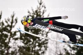 10.03.2022, Vikersund, Norway (NOR): Anze Lanisek (SLO) - FIS world championships ski flying men, individual HS240, Vikersund (NOR). www.nordicfocus.com. © Reichert/NordicFocus. Every downloaded picture is fee-liable.