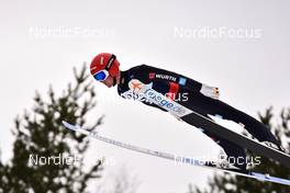 10.03.2022, Vikersund, Norway (NOR): Stephan Leyhe (GER) - FIS world championships ski flying men, individual HS240, Vikersund (NOR). www.nordicfocus.com. © Reichert/NordicFocus. Every downloaded picture is fee-liable.