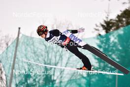 10.03.2022, Vikersund, Norway (NOR): Junshiro Kobayashi (JPN) - FIS world championships ski flying men, individual HS240, Vikersund (NOR). www.nordicfocus.com. © Reichert/NordicFocus. Every downloaded picture is fee-liable.