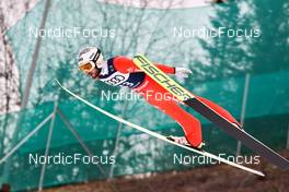 10.03.2022, Vikersund, Norway (NOR): Kilian Peier (SUI) - FIS world championships ski flying men, individual HS240, Vikersund (NOR). www.nordicfocus.com. © Reichert/NordicFocus. Every downloaded picture is fee-liable.