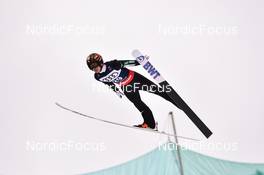 10.03.2022, Vikersund, Norway (NOR): Junshiro Kobayashi (JPN) - FIS world championships ski flying men, individual HS240, Vikersund (NOR). www.nordicfocus.com. © Reichert/NordicFocus. Every downloaded picture is fee-liable.