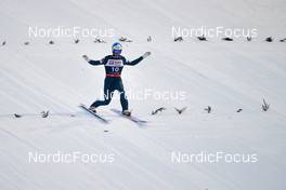 11.03.2022, Vikersund, Norway (NOR): Eetu Nousiainen (FIN) - FIS world championships ski flying men, individual HS240, Vikersund (NOR). www.nordicfocus.com. © Reichert/NordicFocus. Every downloaded picture is fee-liable.