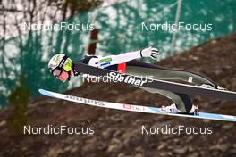 10.03.2022, Vikersund, Norway (NOR): Domen Prevc (SLO) - FIS world championships ski flying men, individual HS240, Vikersund (NOR). www.nordicfocus.com. © Reichert/NordicFocus. Every downloaded picture is fee-liable.