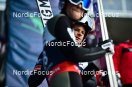 11.03.2022, Vikersund, Norway (NOR): Manuel Fettner (AUT) - FIS world championships ski flying men, individual HS240, Vikersund (NOR). www.nordicfocus.com. © Reichert/NordicFocus. Every downloaded picture is fee-liable.