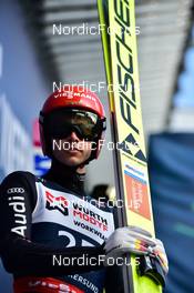 11.03.2022, Vikersund, Norway (NOR): Constantin Schmid (GER) - FIS world championships ski flying men, individual HS240, Vikersund (NOR). www.nordicfocus.com. © Reichert/NordicFocus. Every downloaded picture is fee-liable.