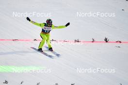 11.03.2022, Vikersund, Norway (NOR): Jakub Wolny (POL) - FIS world championships ski flying men, individual HS240, Vikersund (NOR). www.nordicfocus.com. © Reichert/NordicFocus. Every downloaded picture is fee-liable.