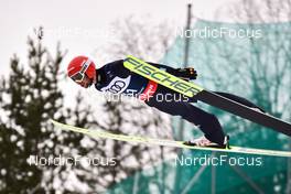 10.03.2022, Vikersund, Norway (NOR): Markus Eisenbichler (GER) - FIS world championships ski flying men, individual HS240, Vikersund (NOR). www.nordicfocus.com. © Reichert/NordicFocus. Every downloaded picture is fee-liable.