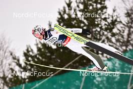 10.03.2022, Vikersund, Norway (NOR): Robert Johansson (NOR) - FIS world championships ski flying men, individual HS240, Vikersund (NOR). www.nordicfocus.com. © Reichert/NordicFocus. Every downloaded picture is fee-liable.