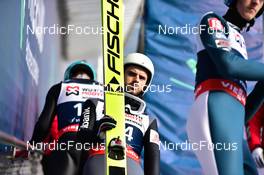 11.03.2022, Vikersund, Norway (NOR): Vladimir Zografski (BUL) - FIS world championships ski flying men, individual HS240, Vikersund (NOR). www.nordicfocus.com. © Reichert/NordicFocus. Every downloaded picture is fee-liable.