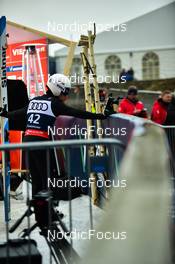 10.03.2022, Vikersund, Norway (NOR): Yukiya Sato (JPN) - FIS world championships ski flying men, individual HS240, Vikersund (NOR). www.nordicfocus.com. © Reichert/NordicFocus. Every downloaded picture is fee-liable.