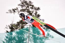 10.03.2022, Vikersund, Norway (NOR): Gregor Deschwanden (SUI) - FIS world championships ski flying men, individual HS240, Vikersund (NOR). www.nordicfocus.com. © Reichert/NordicFocus. Every downloaded picture is fee-liable.