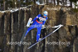 11.03.2022, Vikersund, Norway (NOR): Timi Zajc (SLO) - FIS world championships ski flying men, individual HS240, Vikersund (NOR). www.nordicfocus.com. © Reichert/NordicFocus. Every downloaded picture is fee-liable.