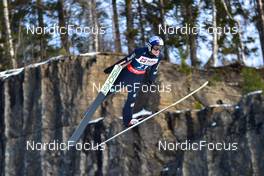 11.03.2022, Vikersund, Norway (NOR): Andreas Wellinger (GER) - FIS world championships ski flying men, individual HS240, Vikersund (NOR). www.nordicfocus.com. © Reichert/NordicFocus. Every downloaded picture is fee-liable.
