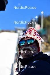 12.03.2022, Vikersund, Norway (NOR): feature: norwegian fan - FIS world championships ski flying men, individual HS240, Vikersund (NOR). www.nordicfocus.com. © Reichert/NordicFocus. Every downloaded picture is fee-liable.