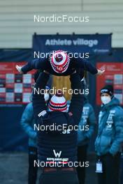 12.03.2022, Vikersund, Norway (NOR): Robert Johansson (NOR) - FIS world championships ski flying men, individual HS240, Vikersund (NOR). www.nordicfocus.com. © Reichert/NordicFocus. Every downloaded picture is fee-liable.