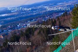 12.03.2022, Vikersund, Norway (NOR): Yukiya Sato (JPN) - FIS world championships ski flying men, individual HS240, Vikersund (NOR). www.nordicfocus.com. © Reichert/NordicFocus. Every downloaded picture is fee-liable.