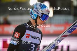 12.03.2022, Vikersund, Norway (NOR): Antti Aalto (FIN) - FIS world championships ski flying men, individual HS240, Vikersund (NOR). www.nordicfocus.com. © Reichert/NordicFocus. Every downloaded picture is fee-liable.