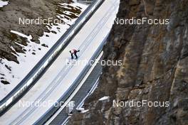 13.03.2022, Vikersund, Norway (NOR): Yukiya Sato (JPN) - FIS world championships ski flying men, team HS240, Vikersund (NOR). www.nordicfocus.com. © Reichert/NordicFocus. Every downloaded picture is fee-liable.