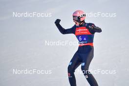 13.03.2022, Vikersund, Norway (NOR): Karl Geiger (GER) - FIS world championships ski flying men, team HS240, Vikersund (NOR). www.nordicfocus.com. © Reichert/NordicFocus. Every downloaded picture is fee-liable.