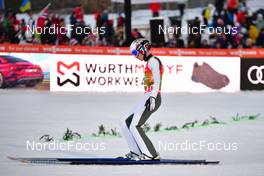13.03.2022, Vikersund, Norway (NOR): Robert Johansson (NOR) - FIS world championships ski flying men, team HS240, Vikersund (NOR). www.nordicfocus.com. © Reichert/NordicFocus. Every downloaded picture is fee-liable.