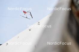 13.03.2022, Vikersund, Norway (NOR): Manuel Fettner (AUT) - FIS world championships ski flying men, team HS240, Vikersund (NOR). www.nordicfocus.com. © Reichert/NordicFocus. Every downloaded picture is fee-liable.