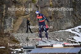 13.03.2022, Vikersund, Norway (NOR): Andreas Wellinger (GER) - FIS world championships ski flying men, team HS240, Vikersund (NOR). www.nordicfocus.com. © Reichert/NordicFocus. Every downloaded picture is fee-liable.