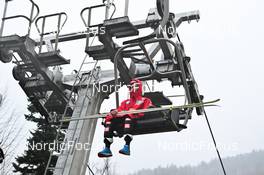 05.11.2022, Wisla, Poland (POL): Philipp Aschenwald (AUT) - FIS world cup ski jumping men, individual HS134, Wisla (POL). www.nordicfocus.com. © Reichert/NordicFocus. Every downloaded picture is fee-liable.