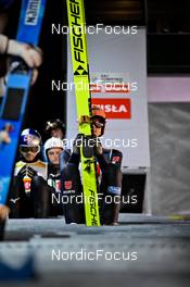 04.11.2022, Wisla, Poland (POL): Karl Geiger (GER) - FIS world cup ski jumping men, training, Wisla (POL). www.nordicfocus.com. © Reichert/NordicFocus. Every downloaded picture is fee-liable.