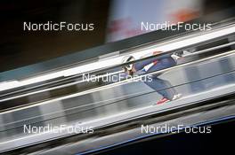 04.11.2022, Wisla, Poland (POL): Sabirzhan Muminov (KAZ) - FIS world cup ski jumping men, training, Wisla (POL). www.nordicfocus.com. © Reichert/NordicFocus. Every downloaded picture is fee-liable.
