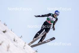 27.11.2022, Ruka, Finland (FIN): Francesco Cecon (ITA) - FIS world cup ski jumping men, individual HS142, Ruka (FIN). www.nordicfocus.com. © Thibaut/NordicFocus. Every downloaded picture is fee-liable.
