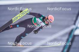 27.11.2022, Ruka, Finland (FIN): Karl Geiger (GER) - FIS world cup ski jumping men, individual HS142, Ruka (FIN). www.nordicfocus.com. © Thibaut/NordicFocus. Every downloaded picture is fee-liable.
