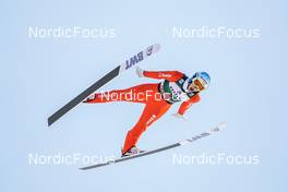 27.11.2022, Ruka, Finland (FIN): Dominik Peter (SUI) - FIS world cup ski jumping men, individual HS142, Ruka (FIN). www.nordicfocus.com. © Thibaut/NordicFocus. Every downloaded picture is fee-liable.