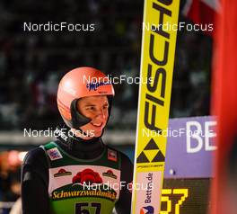 11.12.2022, Titisee-Neustadt, Germany (GER): Karl Geiger (GER) - FIS world cup ski jumping men, individual HS142, Titisee-Neustadt (GER). www.nordicfocus.com. © Thibaut/NordicFocus. Every downloaded picture is fee-liable.
