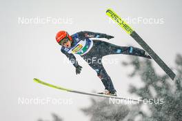 10.12.2022, Titisee-Neustadt, Germany (GER): Constantin Schmid (GER) - FIS world cup ski jumping men, mixed team HS142, Titisee-Neustadt (GER). www.nordicfocus.com. © Thibaut/NordicFocus. Every downloaded picture is fee-liable.