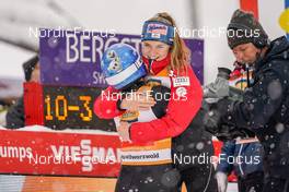 10.12.2022, Titisee-Neustadt, Germany (GER): Eva Pinkelnig (AUT), Marita Kramer (AUT), (l-r)  - FIS world cup ski jumping men, mixed team HS142, Titisee-Neustadt (GER). www.nordicfocus.com. © Thibaut/NordicFocus. Every downloaded picture is fee-liable.