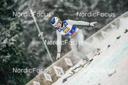 10.12.2022, Titisee-Neustadt, Germany (GER): Mihnea Alexandru Spulber (ROU) - FIS world cup ski jumping men, mixed team HS142, Titisee-Neustadt (GER). www.nordicfocus.com. © Thibaut/NordicFocus. Every downloaded picture is fee-liable.